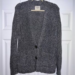 Abercrombie Long Length Button Cardigan